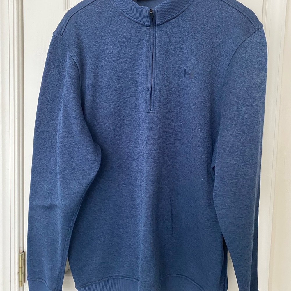 Under Armour Blue Quarter-Zip Sweatshirt
